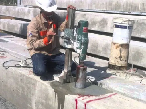 Khoan Cắt Bê Tông Trên Cao Uy Tín