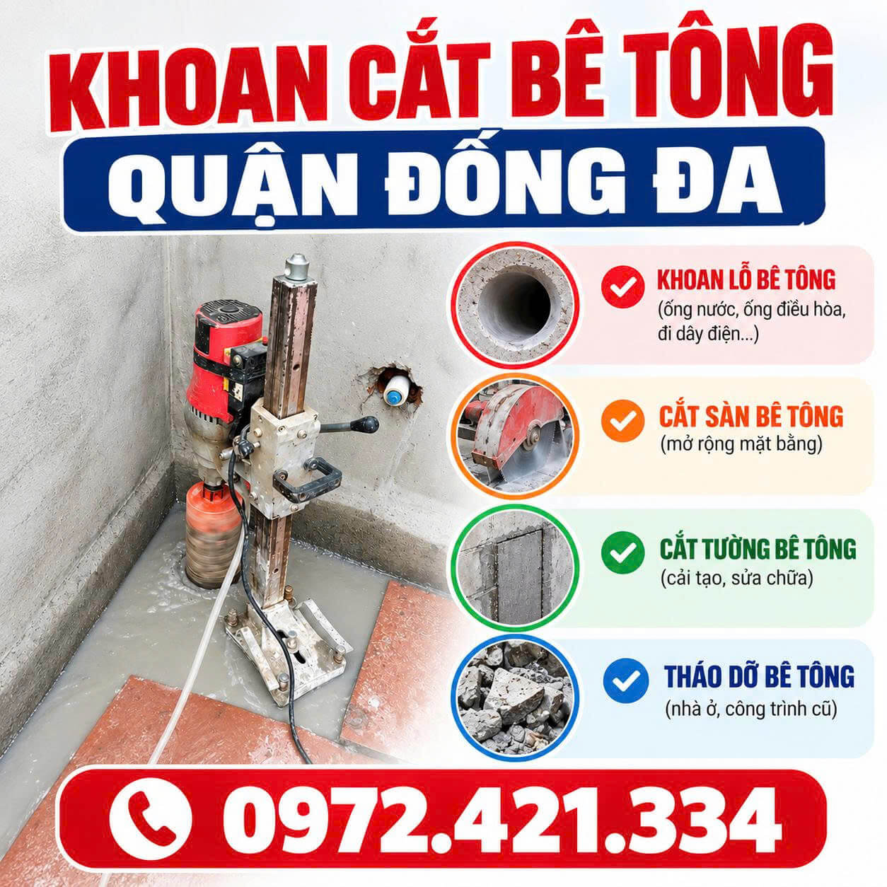 Khoan Cắt Bê Tông