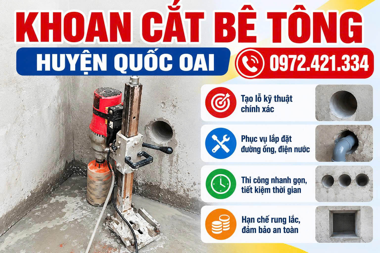 Khoan Cắt Bê Tông