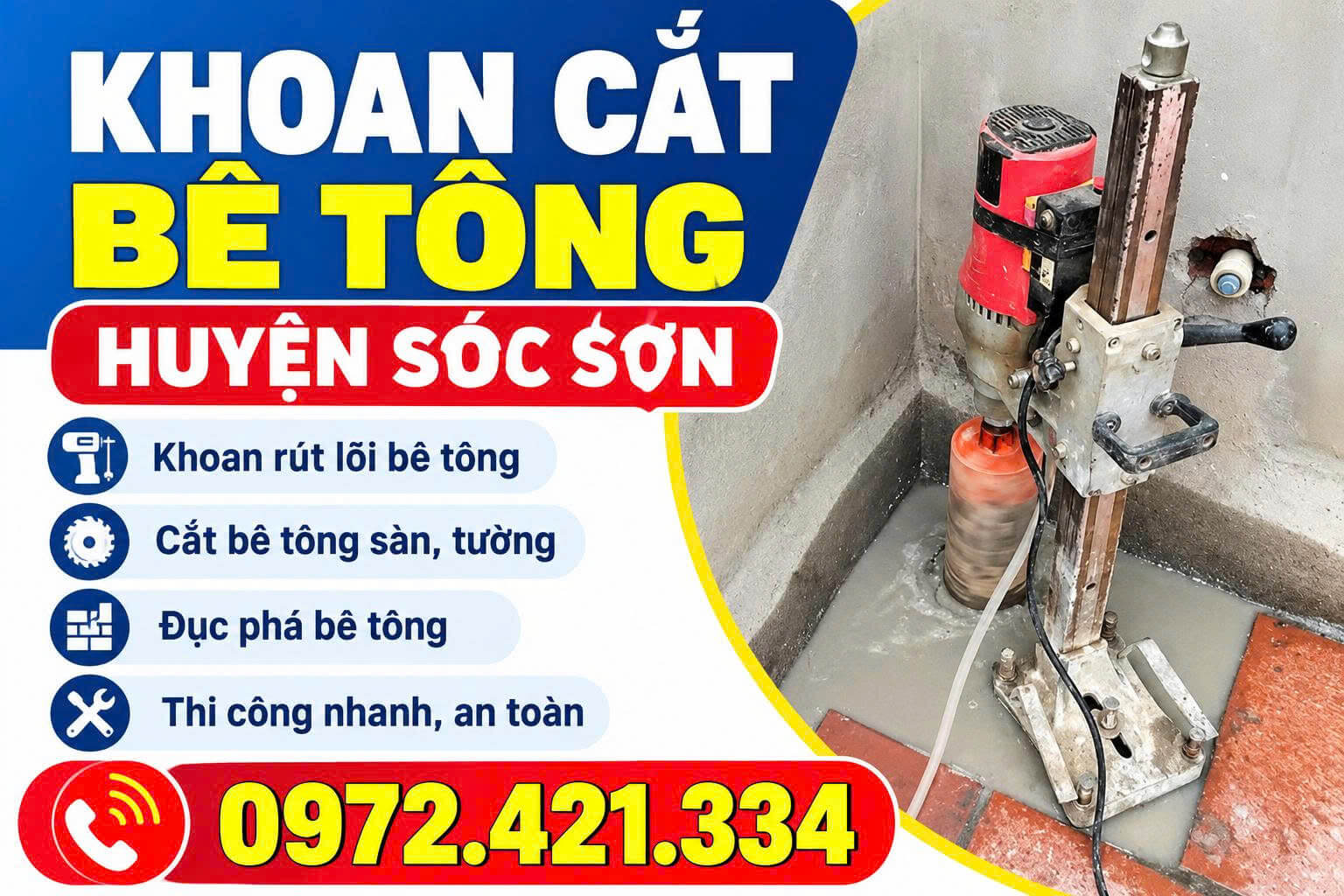 Khoan Cắt Bê Tông