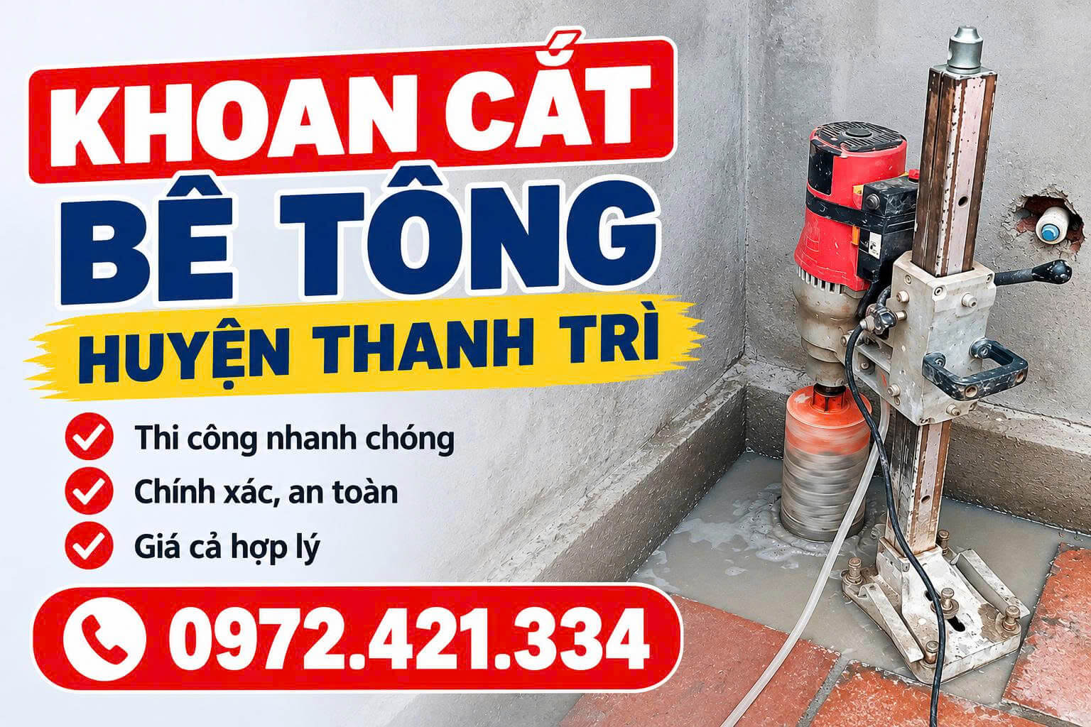 Khoan Cắt Bê Tông