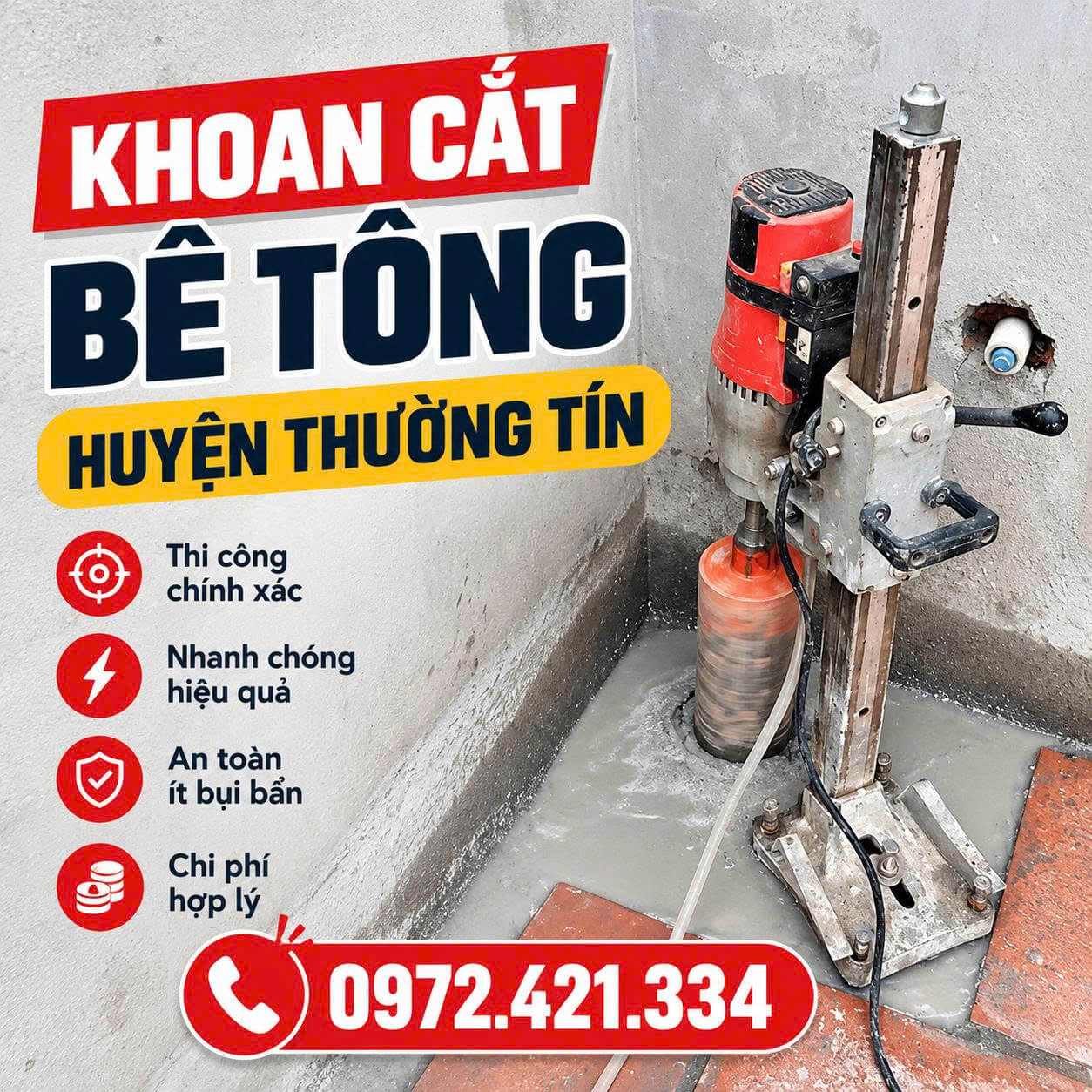 Khoan Cắt Bê Tông