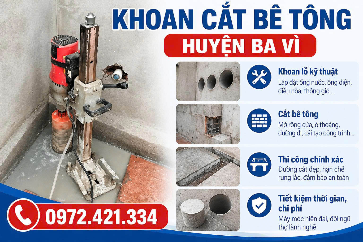 Khoan Cắt Bê Tông