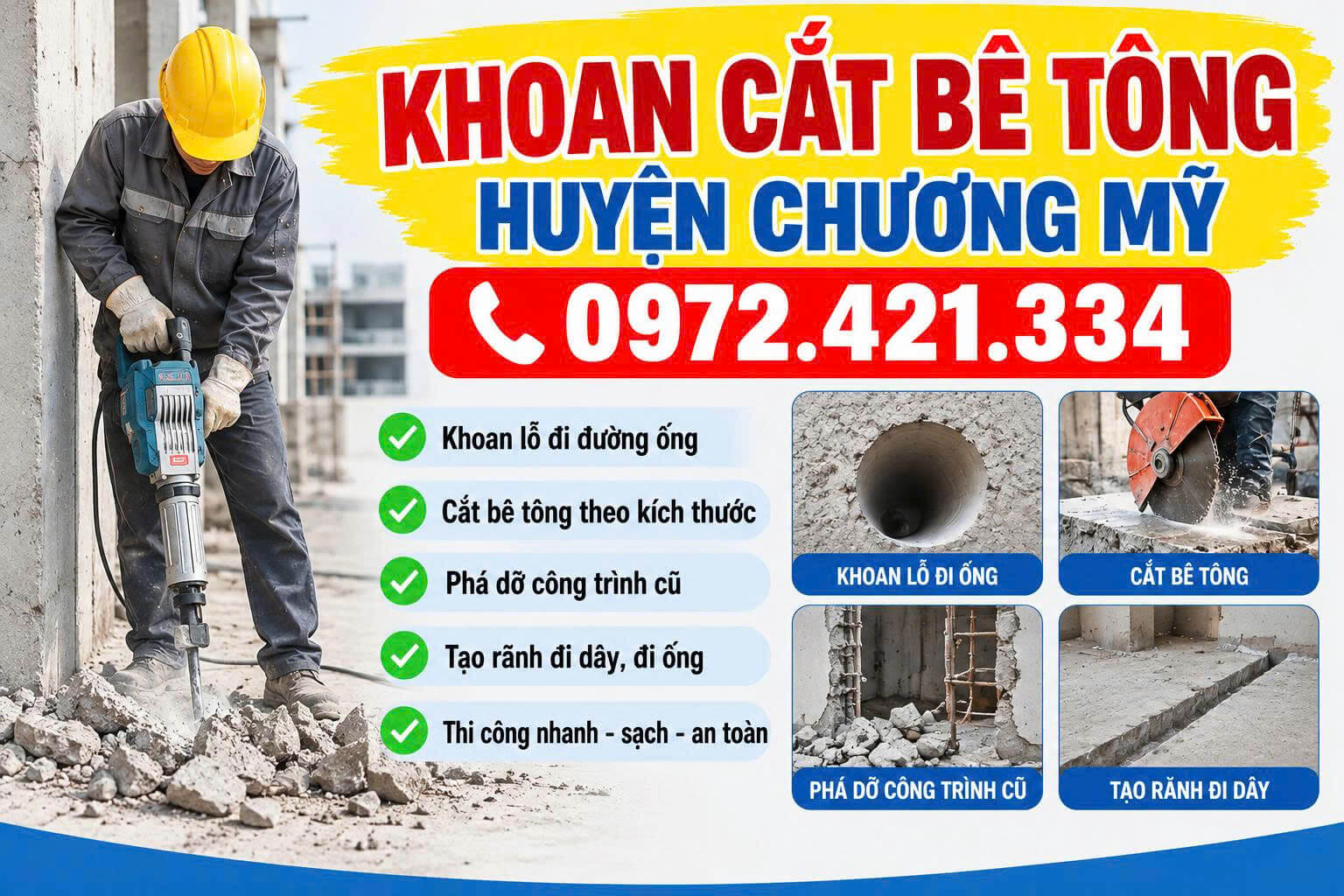 Khoan Cắt Bê Tông Đức Hợi