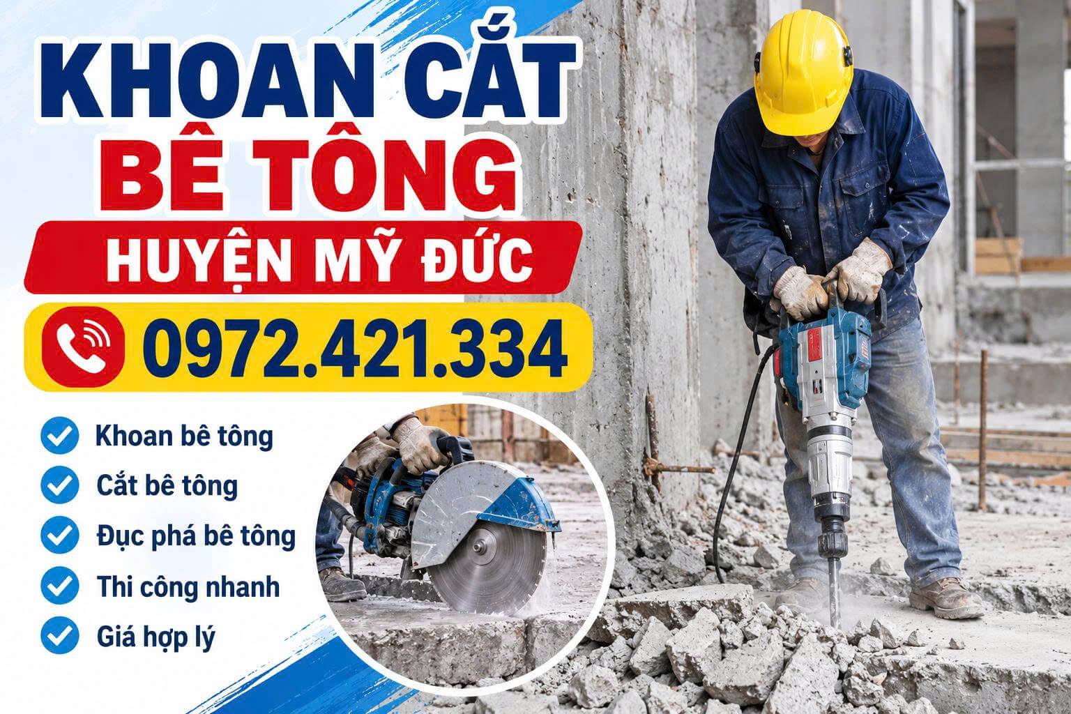 Khoan Cắt Bê Tông Đức Hợi