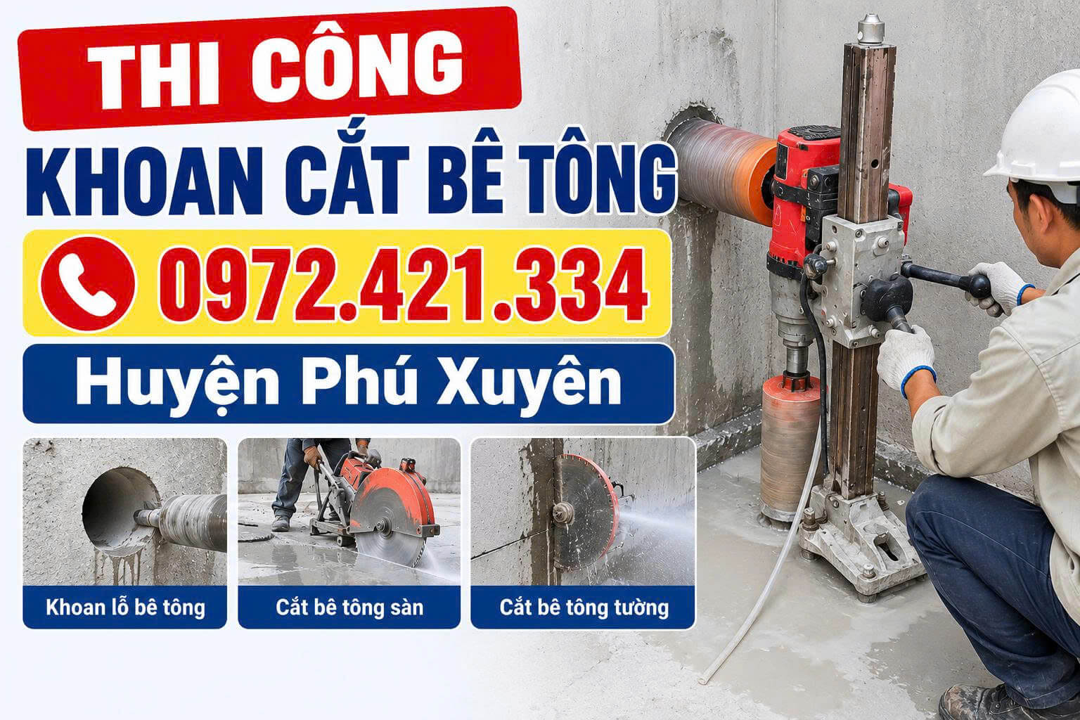 Khoan Cắt Bê Tông Đức Hợi