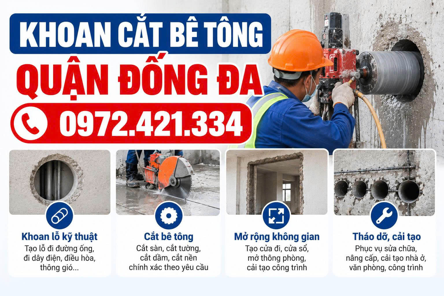 Khoan Cắt Bê Tông Đức Hợi